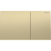 Geberit Sigma70 bedieningsplaat - 2-toets spoeling - rechthoekige knoppen - rvs messing SW878322
