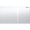 Geberit Sigma70 bedieningsplaat - 2-toets spoeling - rechthoekige knoppen - rvs SW878247