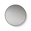 Looox Black line Mirror spiegel - rond 60cm - black line round zwart SW227680
