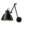 Looox Light collection wandlamp - 2-armig - verstelbaar - zwart mat SW479318