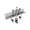 Easy Drain Multi Wall inbouwdeel RVS zonder rooster waterslot 30/35/50mm 90cm inbouw diepte 110mm met zijuitloop 2302782
