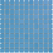 The Mosaic Factory Barcelona mozaïektegel - 30x30cm - wandtegel - Vierkant - Porselein Blue Glans SW258542