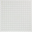The Mosaic Factory Amsterdam mozaïektegel - 32.2x32.2cm - wand en vloertegel - Vierkant - Glas Ultra White Mat SW62082