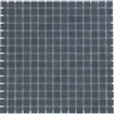 The Mosaic Factory Amsterdam mozaïektegel - 32.2x32.2cm - wand en vloertegel - Vierkant - Glas Steel Grey Mat SW62088