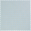 The Mosaic Factory Amsterdam mozaïektegel - 32.2x32.2cm - wand en vloertegel - Vierkant - Glas Ultra Light Blue Mat SW62089