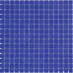 The Mosaic Factory Amsterdam mozaïektegel - 32.2x32.2cm - wand en vloertegel - Vierkant - Glas Dark Blue Mat SW62093