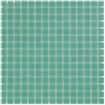 The Mosaic Factory Amsterdam mozaïektegel - 32.2x32.2cm - wand en vloertegel - Vierkant - Glas Jade Green Mat SW62106