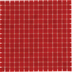 The Mosaic Factory Amsterdam mozaïektegel - 32.2x32.2cm - wand en vloertegel - Vierkant - Glas Red Strawberry Mat SW62118