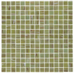 The Mosaic Factory Amsterdam mozaïektegel - 32.2x32.2cm - wand en vloertegel - Vierkant - Glas Light Green glans SW62143