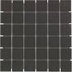The Mosaic Factory London mozaïektegel - 30.9x30.9cm - wand en vloertegel - Vierkant - Porselein Black Mat SW62229