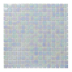 The Mosaic Factory Amsterdam mozaïektegel - 32.2x32.2cm - wand en vloertegel - Vierkant - Glas Light Cream glans SW62156