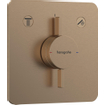 Hansgrohe Duoturn Q inbouwkraan voor 2 functies brushed bronze SW918513