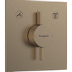 Hansgrohe Duoturn E inbouwkraan voor 2 functies brushed bronze OUTLETSTORE STORE34940