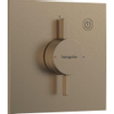 Hansgrohe Duoturn E inbouwkraan voor 1 functie brushed bronze SW918680