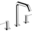 Hansgrohe Tecturis Wastafelkraan - mengkraan - rond - 15.6cm uitloop - 3-gats - chroom SW918664