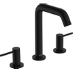 Hansgrohe Tecturis Wastafelkraan - mengkraan - rond - 15.6cm uitloop - 3-gats - mat zwart SW918813
