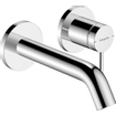 Hansgrohe Tecturis Wastafelkraan Inbouw - mengkraan - rond - eengreeps - 16.5cm uitloop - chroom SW918808