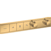 Hansgrohe Rainselect thermostaat inbouw v. 3 functies pol. gold optic SW918812