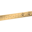 Hansgrohe Rainselect thermostaat inbouw v. 5 functies pol. gold optic SW918032