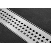 Easy Drain Multi rooster enkel carré-7 zonder inbouwdeel 110cm RVS 2301128