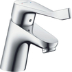 Hansgrohe Focus Care wastafelkraan met ComfortZone 70 met verlengde greep 12.1cm EcoSmart met waste chroom 0605622