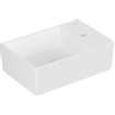 Villeroy & Boch Memento 2.0 fontein onderzijde geslepen 40x26cm zonder overloop 1 kraangat ceramic+ stone white SW358484
