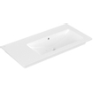 Villeroy & Boch Venticello Meubelwastafel - wasbak rechts zonder kraangat - 100x50cm - overloop - ceramic - wit 1025137