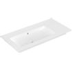 Villeroy & Boch Venticello Meubelwastafel - wasbak links zonder kraangat - 100x50cm - overloop - wit 1025130