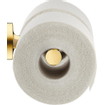 Duravit Starck T Toiletrolhouder - dubbel - zonder klep - goud gepolijst SW997781