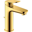 Duravit Wave Wastafelmengkraan - m-size - eengreeps - met waste - voorsprong 12.2cm - goud gepolijst SW997931