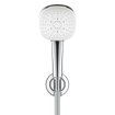 GROHE Tempesta 110 Cube Handdoucheset - Ø11cm - 3 straalsoorten - met wandaansluitbocht - 150cm - chroom. SW999130