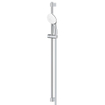 GROHE Tempesta 110 Glijstangset - 90cm - ronde haanddouche - 2 straalsoorten - gladde doucheslang - chroom SW999048