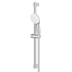 GROHE Tempesta 110 Glijstangset - 60cm - ronde handdouche - 1 straalsoort - gladde doucheslang - chroom SW999174