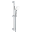 GROHE Tempesta 110 Glijstangset - 60cm - ronde handdouche - 1 straalsoort - gladde doucheslang - chroom SW999174