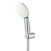 GROHE Tempesta 110 Handdoucheset - Ø11cm - 3 straalsoorten - 7.4l/min - niet verstelbaar - 150cm - chroom SW999158