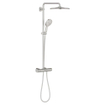 Grohe Rainshower SmartActive 310 douchesysteem rond thermostatisch hoofddouche Ø31cm en handdouche Ø13cm supersteel SW999072
