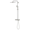 Grohe Rainshower SmartActive 310 douchesysteem rond thermostatisch hoofddouche Ø31cm en handdouche Ø13cm supersteel SW999072