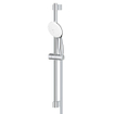 GROHE Tempesta 110 Glijstangset - 60cm - ronde handdouche - 2 straalsoorten - 5.6 l/min - gladde doucheslang - chroom SW999092