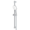 GROHE Tempesta 110 Cube Glijstangset - 60cm - vierkante handdouche - 2 straalsoorten - 5.6 l/min - gladde doucheslang - chroom SW999082