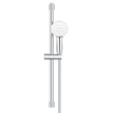 GROHE Tempesta 110 Glijstangset - 60cm - ronde handdouche - 3 straalsoort - gladde doucheslang - chroom SW999157