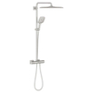 Grohe Rainshower smartactive 310 cube douchesysteem mono vierkant 9,5l/m supersteel SW999099