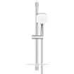 GROHE Tempesta 110 Cube Glijstangset - 60cm - vierkante handdouche - 2 straalsoorten - gladde doucheslang - met zeephouder - chroom SW999096