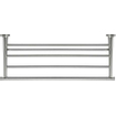 Duravit Starck T Handdoekhouder - 4 rijen - 61cm - RVS geborsteld SW962386