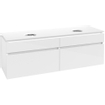 Villeroy & Boch Legato wastafelonderkast 160x55cm 4 lades Glans wit SW479599