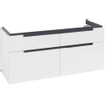 Villeroy & Boch Subway 2.0 wastafelonderkast 128.7x59x44.9cm Wit 1025036