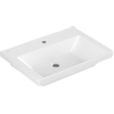 Villeroy & Boch Subway 3.0 meubelwastafel 65x47x16.5cm Rechthoek 1 kraangat zonder overloopgat Wit Alpin glans Ceramic SW702148