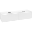 Villeroy & Boch Legato onderkast met 2 laden voor 2 waskommen 160x50x38cm matwit 0124768