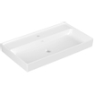 Villeroy & Boch Collaro meubelwastafel 80x47cm zonder overloop 1 kraangat ceramic+ wit SW358375