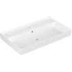 Villeroy & Boch Collaro meubelwastafel 80x47cm met overloop 1 kraangat wit SW358322