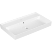 Villeroy & Boch Collaro meubelwastafel 80x47cm met overloop 1 kraangat ceramic+ wit SW358314